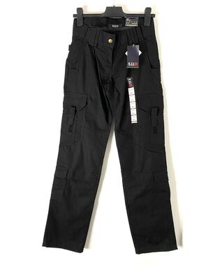 5.11 Tactical Taclite EMS Black Ripstop Cargo Pants 4 Long NWT